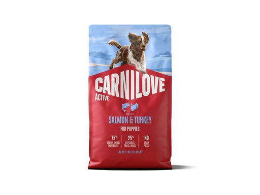 Carnilove Active Dog Puppies Salmon&turkey - dry dog food - 4kg