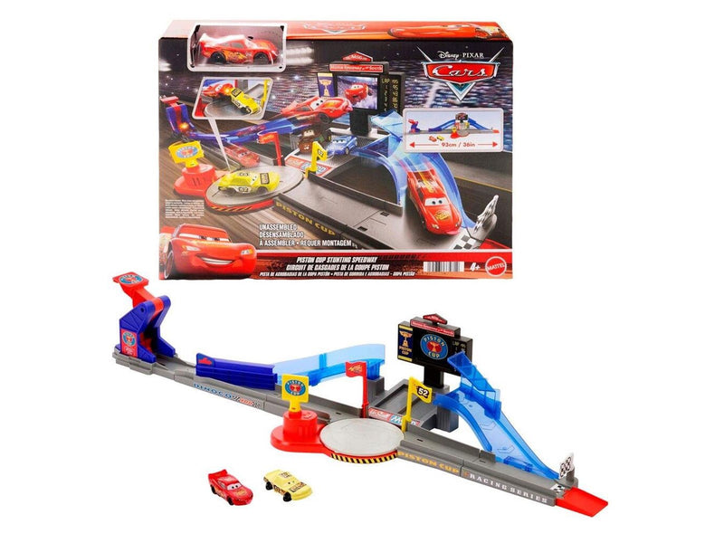Cars Pixar  Piston Cup Stunt Trackset