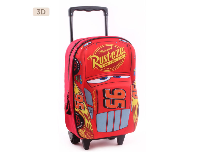 Cars Trolley Backpack 3D  3 Piston Cup