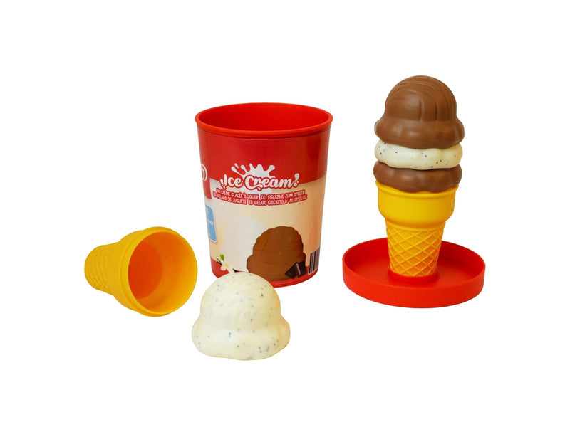 Casdon Spielzeugeis, Eiskugeln, Vanille und Schokolade