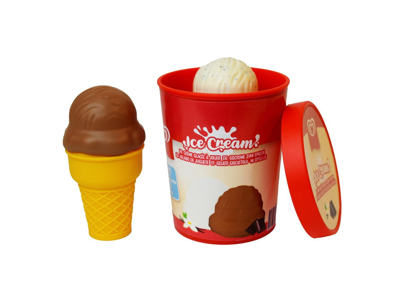 Casdon Spielzeugeis, Eiskugeln, Vanille und Schokolade