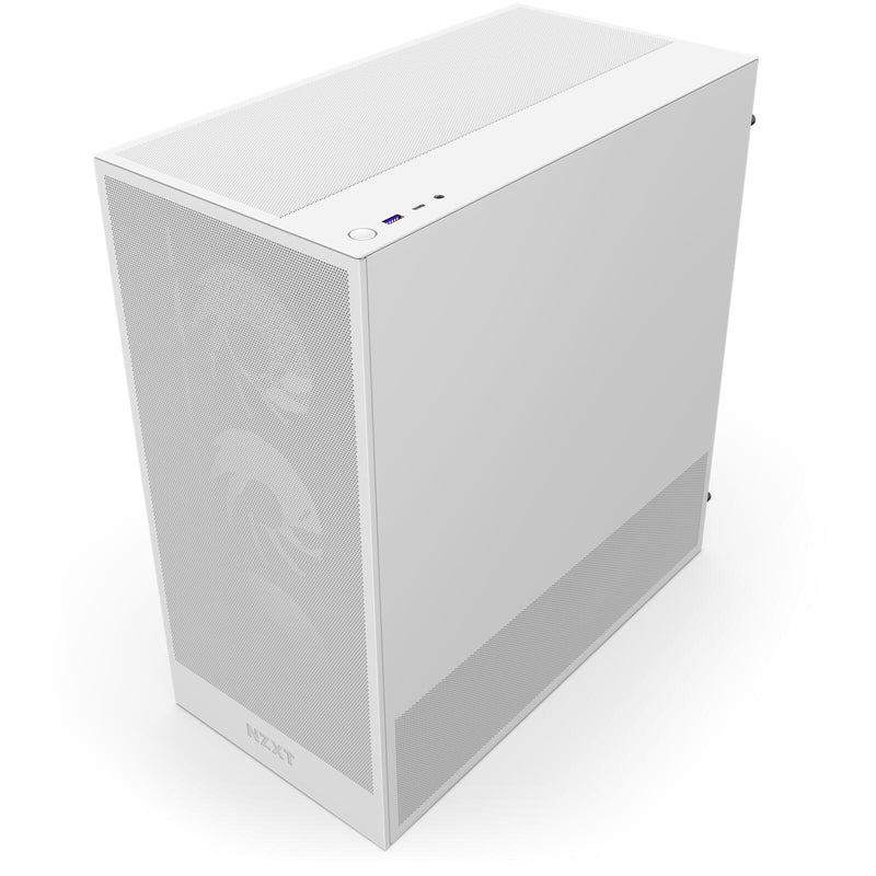 NZXT H5 Flow Mid-Tower-Gehäuse, Weiß
