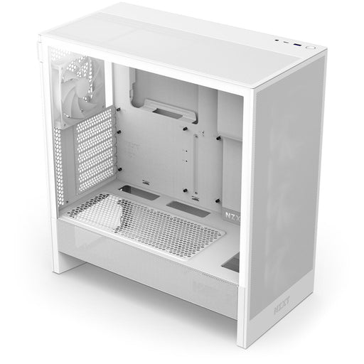 NZXT H5 Flow Mid-Tower-Gehäuse, Weiß