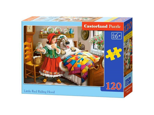 Castorland Little Red Riding Hood & The Wolf Puzzle - 120 Pieces - 6+ Years 2D Puzzles