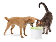 Catit Design White/Lime Drinking Fountain 3 ltr