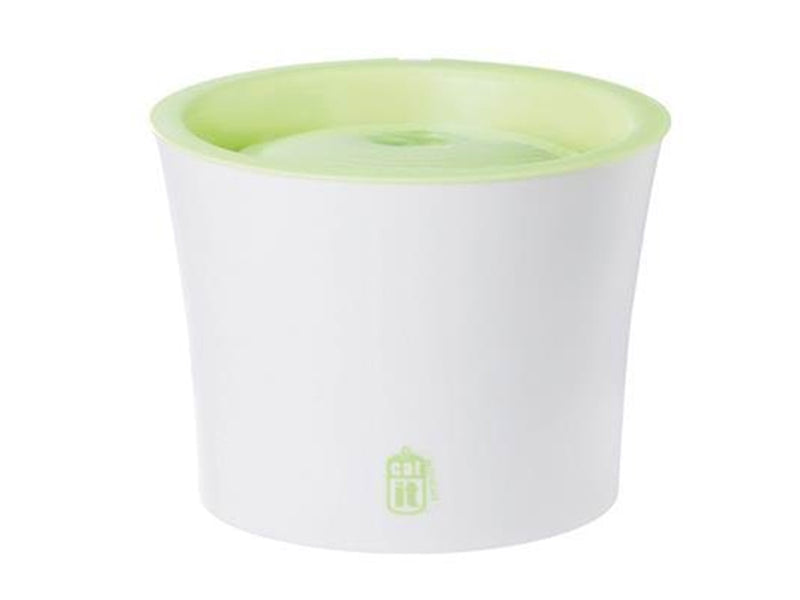 Catit Design White/Lime Drinking Fountain 3 ltr