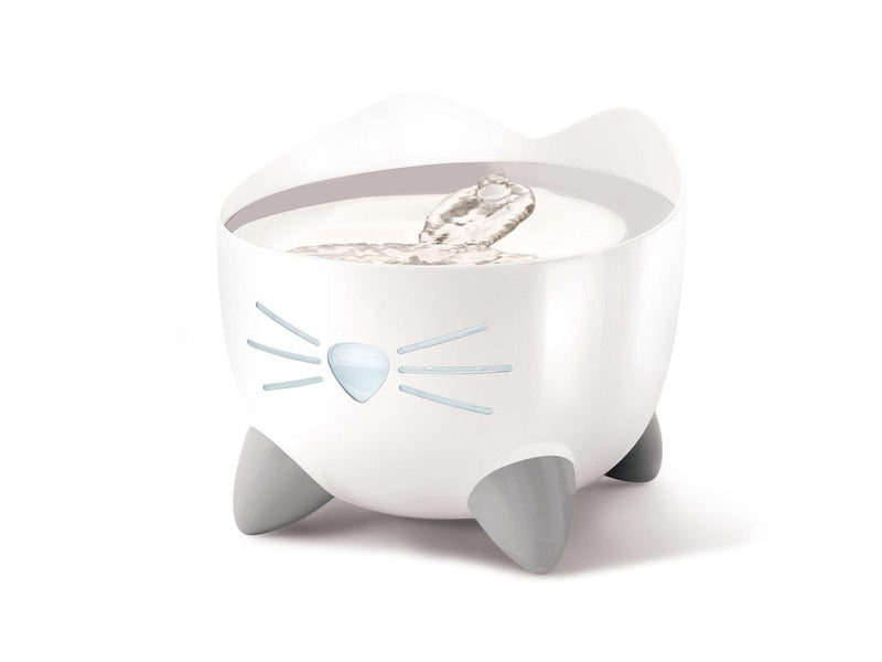 Catit Pixi Drinking Fountain White/Stainless Steel