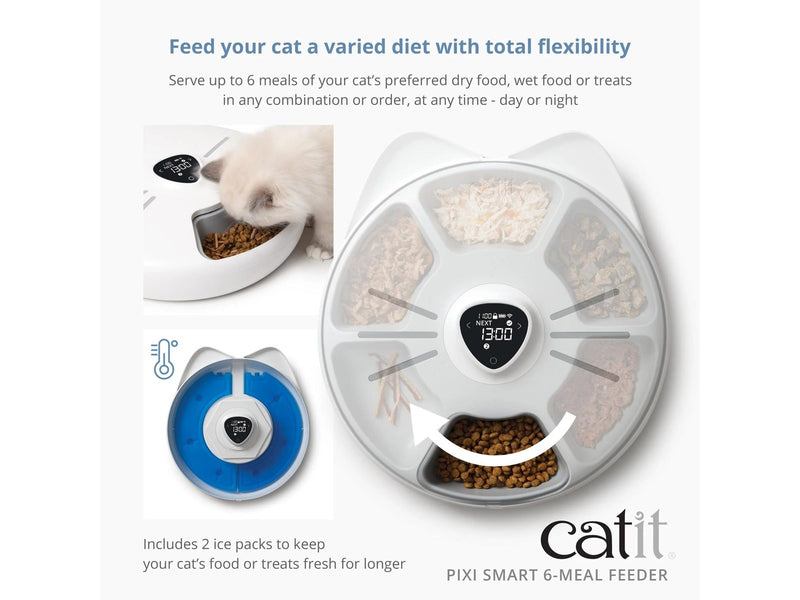 Catit Pixi SMART Feeder for 6 doses