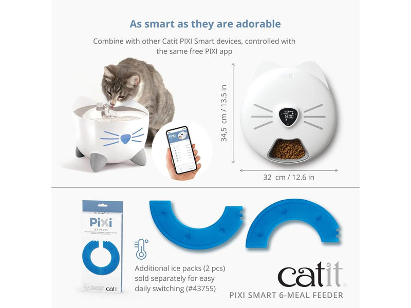 Catit Pixi SMART Feeder for 6 doses