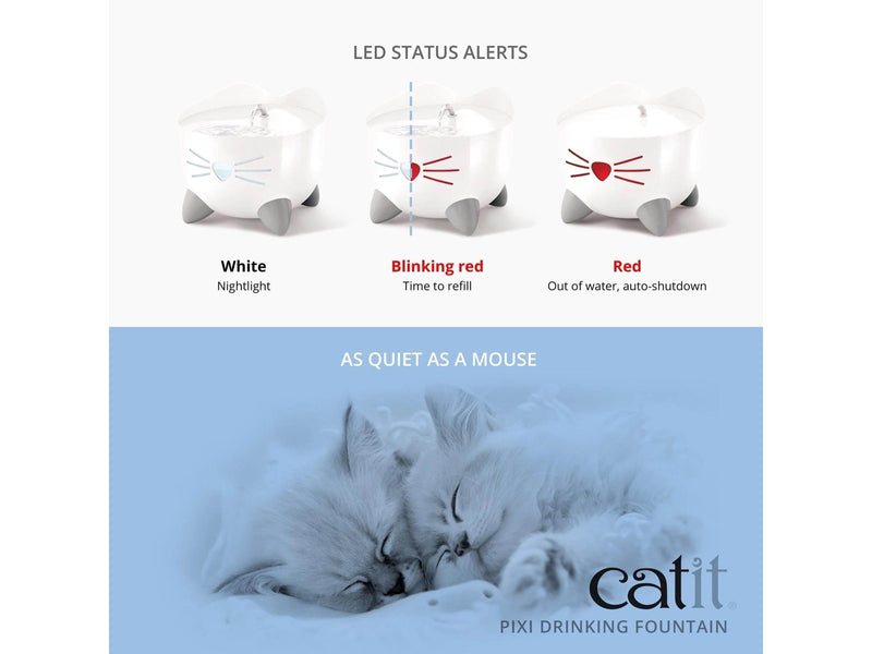 Catit Pixi Trinkbrunnen Hellblau