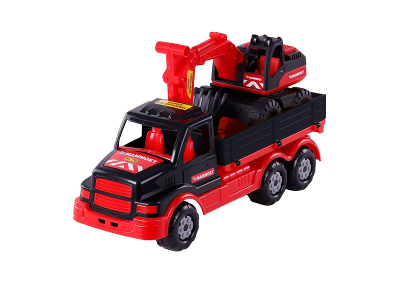 Cavallino Toys Cavallino Mammoth Torpedo Truck with Excavator 44.5cm