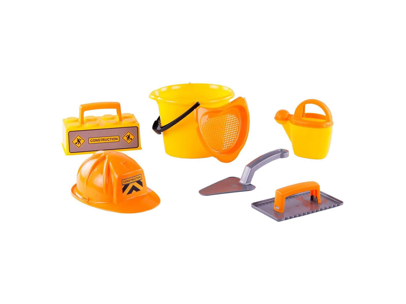 Cavallino Toys Cavallino Masonry Bucket Set with Tools and Helmet
