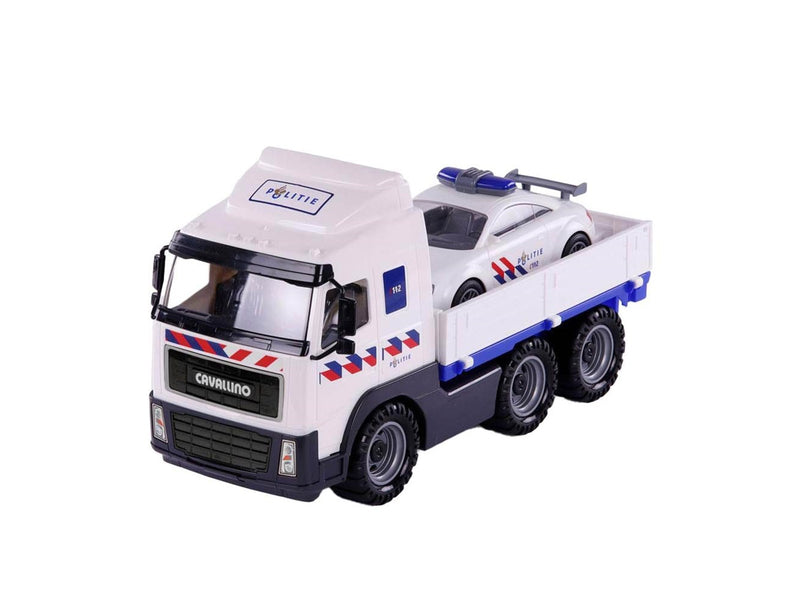 Cavallino Toys Cavallino Police Truck and Police Car Scale 1:16