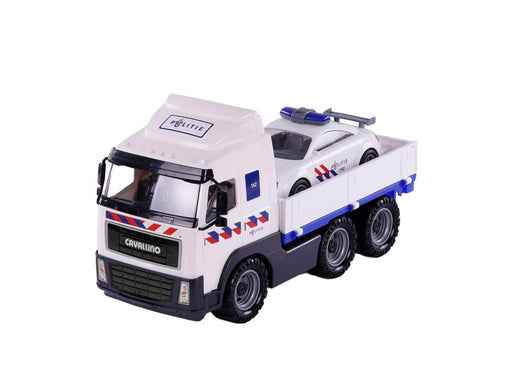 Cavallino Toys Cavallino Police Truck and Police Car Scale 1:16