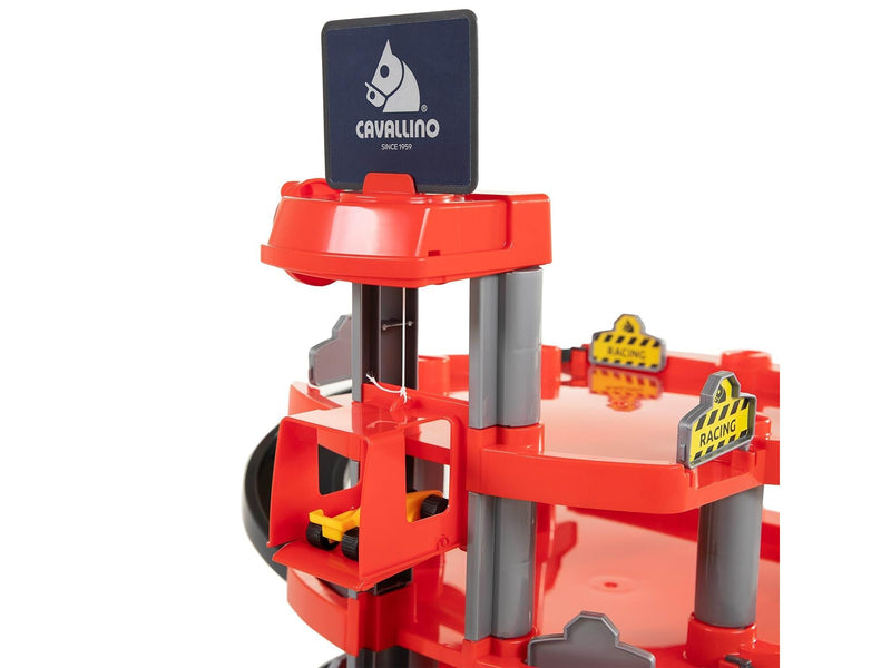 Cavallino Toys - Cavallino Racing 4 Level Parking Garage and Cars Playset
