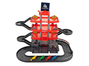 Cavallino Toys - Cavallino Racing Parking Garage Red with 4 Floors and Cars Playset