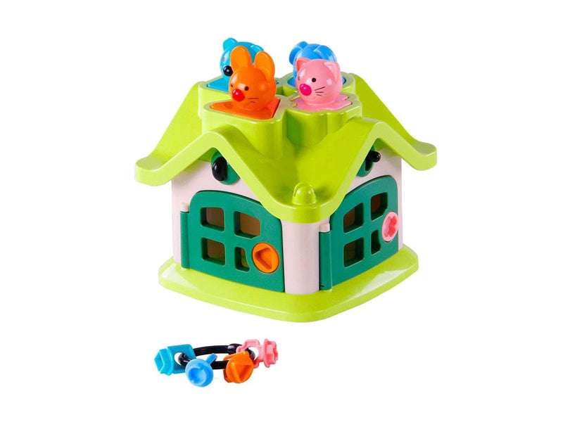 Cavallino Toys Cavallino Safari Shape Sorter with Keys 6 pcs.