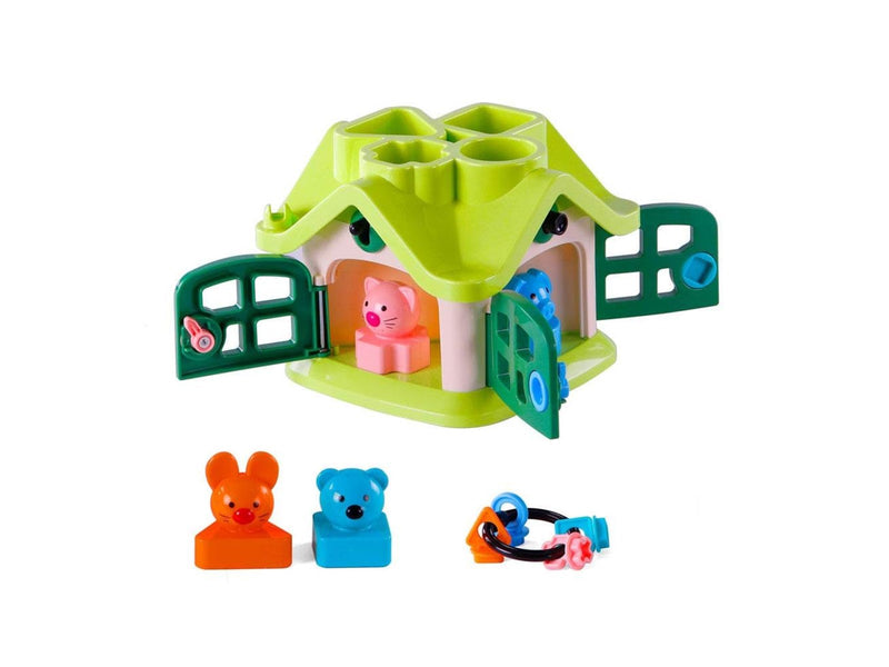 Cavallino Toys Cavallino Safari Shape Sorter with Keys 6 pcs.