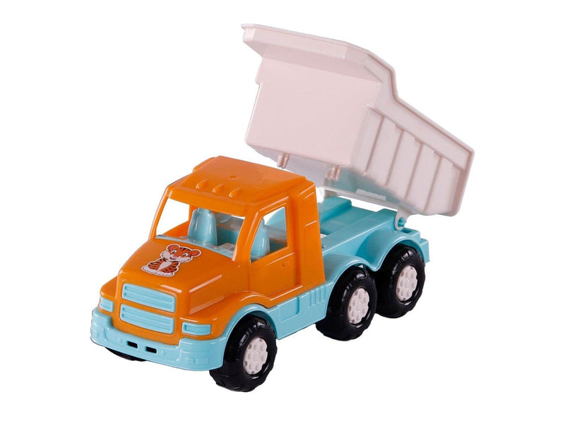Cavallino Toys - Cavallino Safari Torpedo Tipper Truck Orange 26.5cm