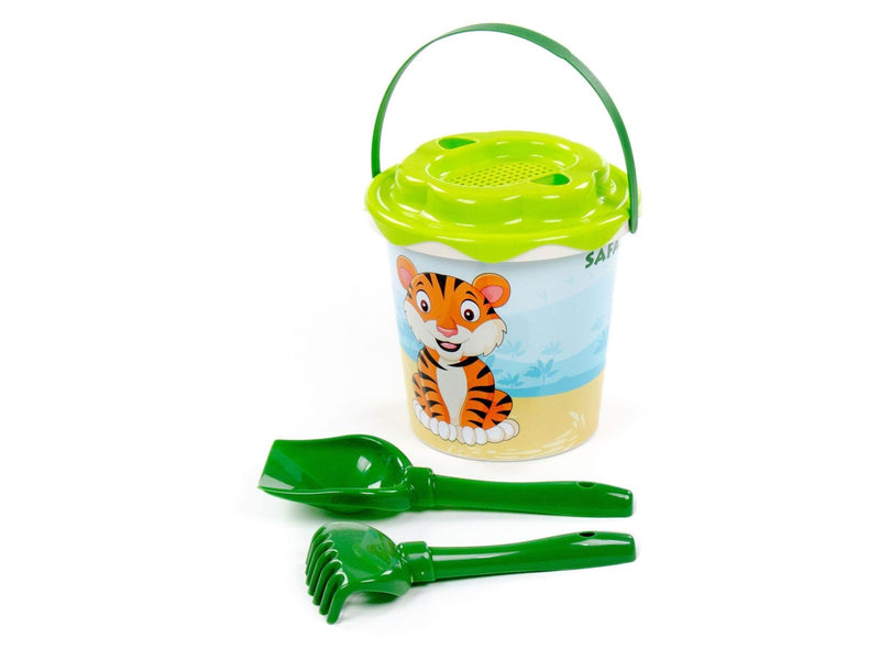 Cavallino Toys Cavallino Safari XL Bucket Set Green 4ldg.
