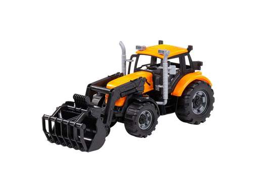 Cavallino Toys Cavallino Tractor with Loader Yellow Scale 1:32