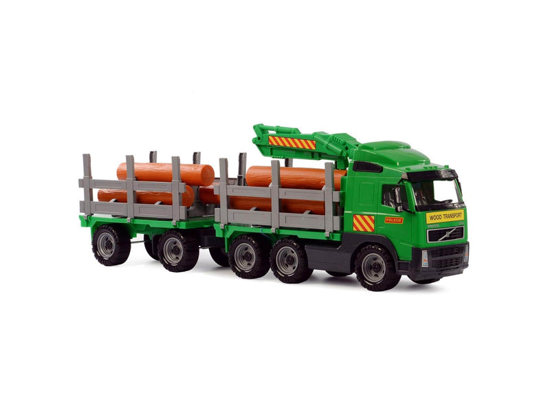 Cavallino Toys Cavallino Volvo Timber Transport Truck with Trailer