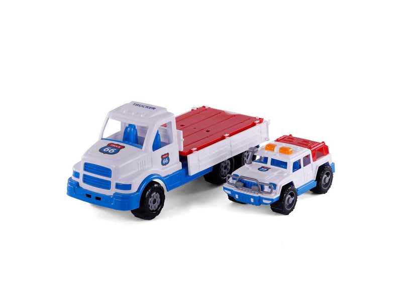 Cavallino Toys Cavallino XL Torpedo Truck with Jeep 46.6cm