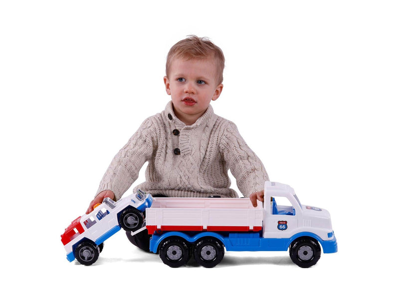 Cavallino Toys Cavallino XL Torpedo Truck with Jeep 46.6cm