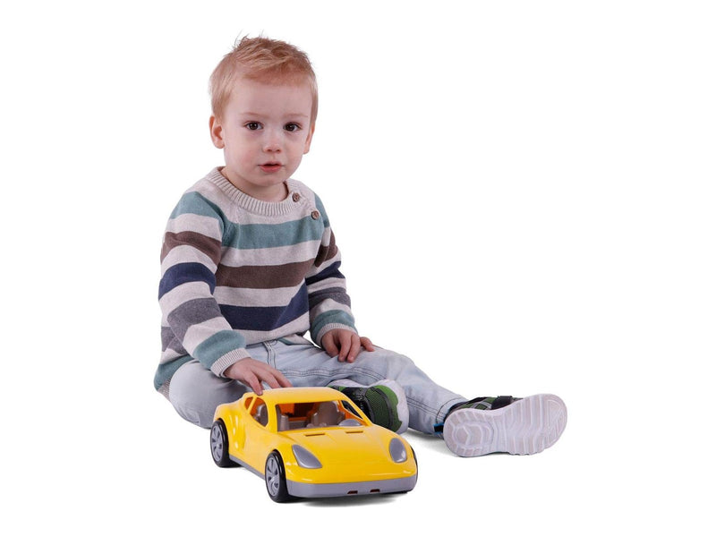Cavallino Toys - Race Car Yellow 36cm