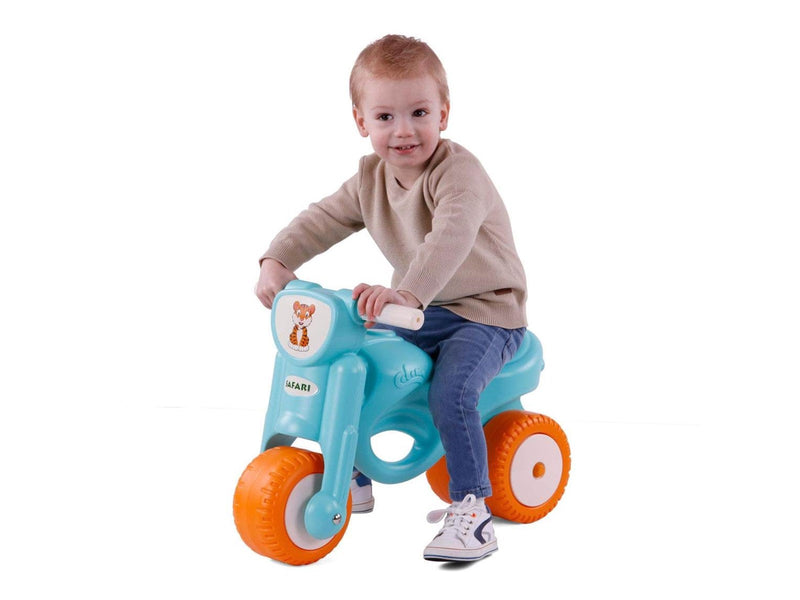 Cavallino Toys - Safari Motor Blue Balance Bike