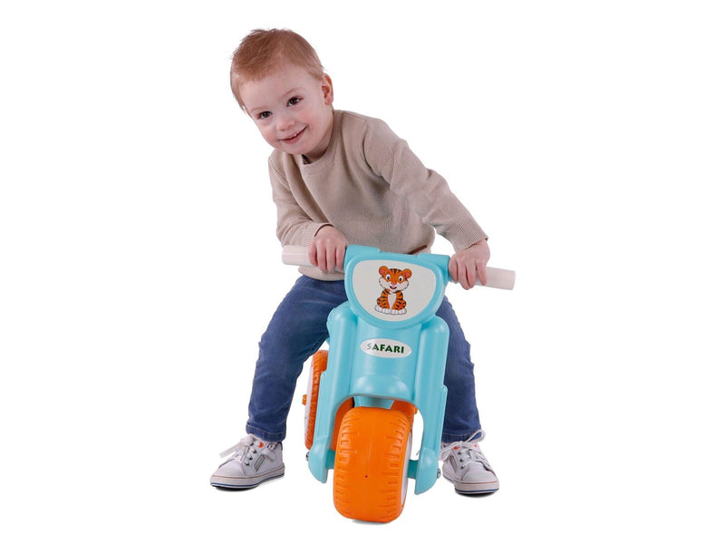 Cavallino Toys - Safari Motor Blue Balance Bike