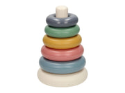 Cavallino Toys Stacking rings Pastel colors 7 pcs.