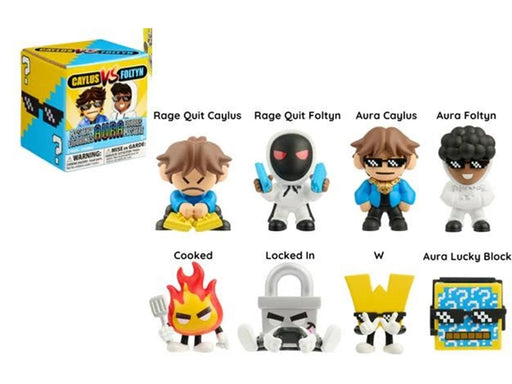 Caylus VS Foltyn Mystery Aura Mini Figures 8cm Blind Box CDU