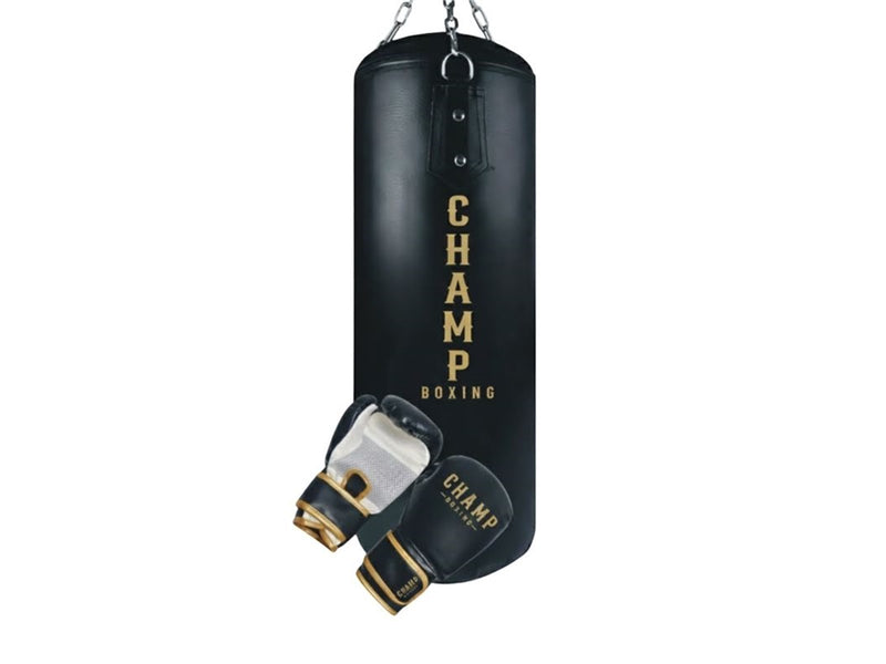Champ Junior Boksesæt 11 kg - Sort/Guld