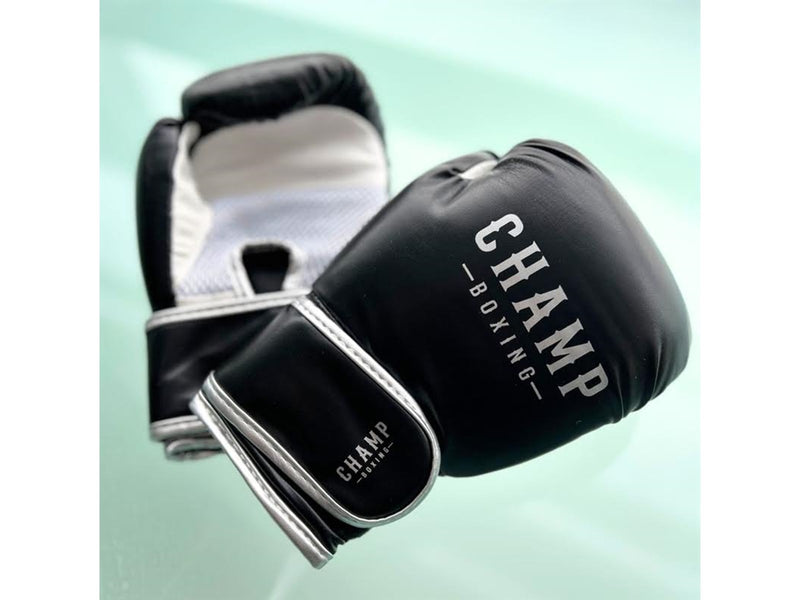 Champ Junior Boksesæt 11 kg - Sort/Sølv