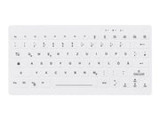 Cherry AK-C4112 - keyboard - medical com - Tastatur - Deutsch - Weiss