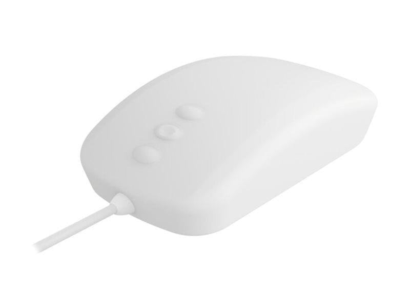 Cherry Active Key Medical AK-PMH3 - mouse - 3-button scroll - USB - white - Maus (Weiß)