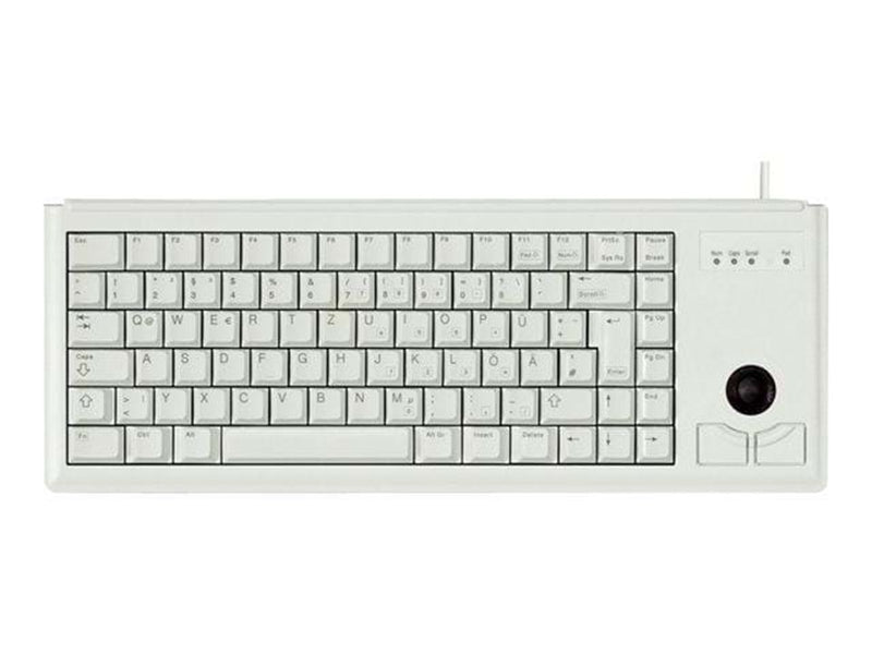 Cherry Compact-Keyboard G84-4400 - Tastatur - Deutsch - Grau