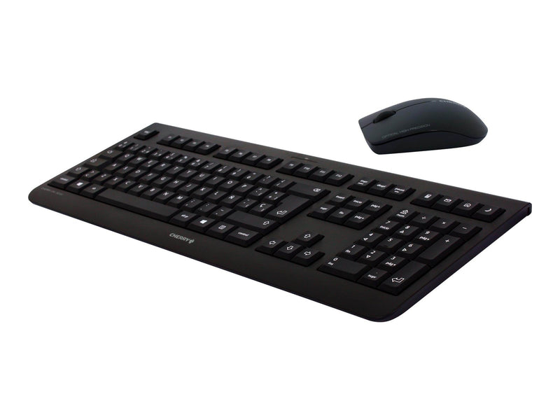 Cherry DW 3000 - Tastatur & Maus Set - Englisch (US) - Schwarz