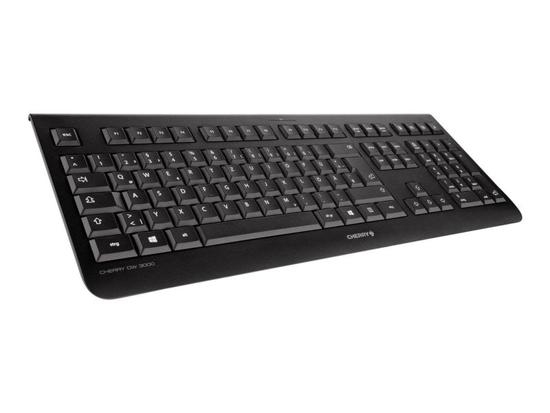 Cherry DW 3000 - Tastatur & Maus Set - Französisch - Schwarz