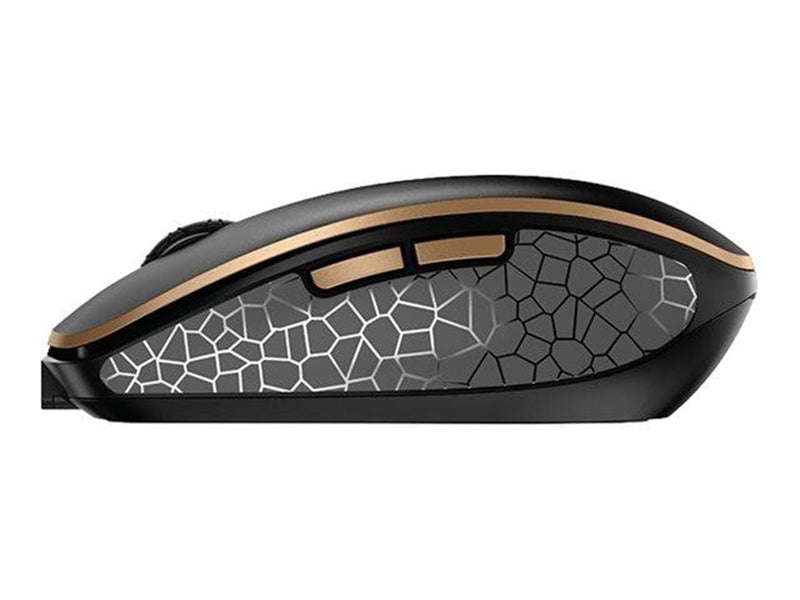 Cherry DW 9000 SLIM - Tastatur & Maus Set - Deutsch - Gold