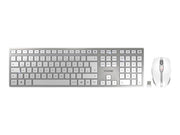 Cherry DW 9100 - Tastatur & Maus Set - Deutsch - Weiss