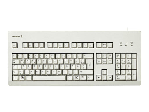 Cherry G80-3000 - keyboard - US - light grey - Tastatur - Englisch (US) - Grau
