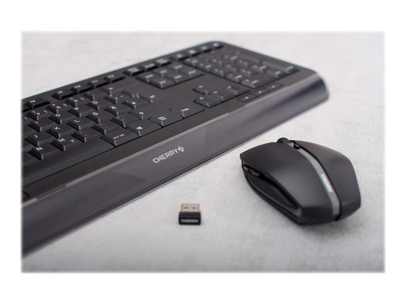 Cherry GENTIX DESKTOP - Tastatur & Maus Set - Deutsch - Schwarz