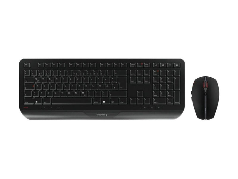Cherry GENTIX DESKTOP - Tastatur & Maus Set - Deutsch - Schwarz