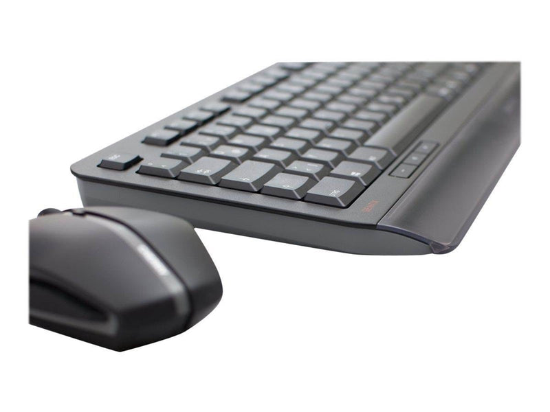 Cherry GENTIX DESKTOP - Tastatur & Maus Set - Französisch - Schwarz
