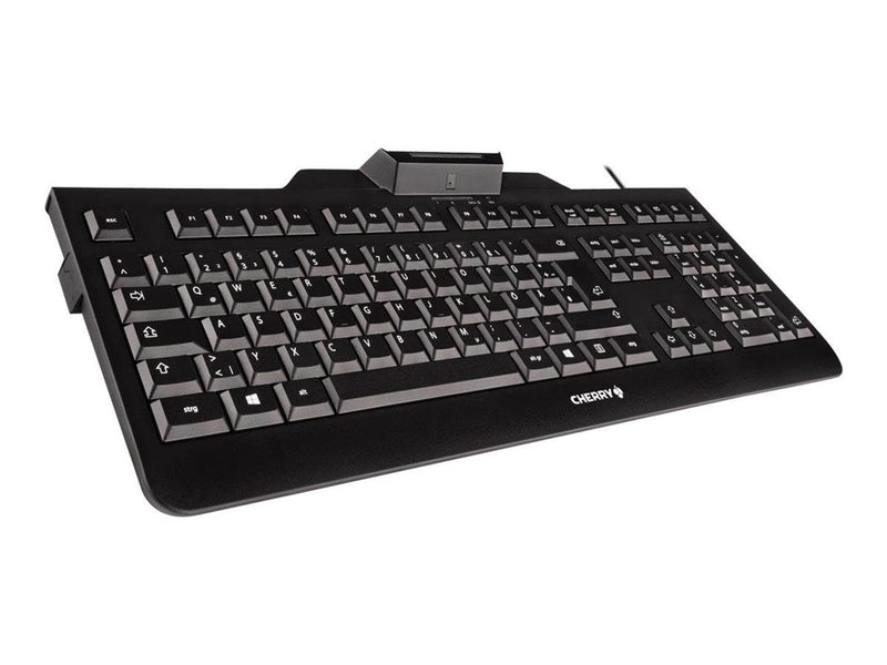 Cherry KC 1000 SC - Tastatur - Französisch - Schwarz