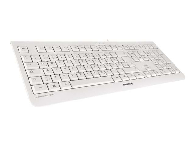 Cherry KC 1000 - Tastatur - Englisch (US) - Grau