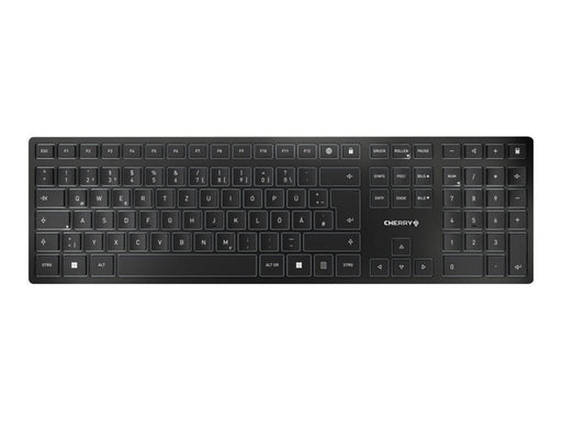 Cherry KW 9100 SLIM - Tastatur - Deutsch - Schwarz