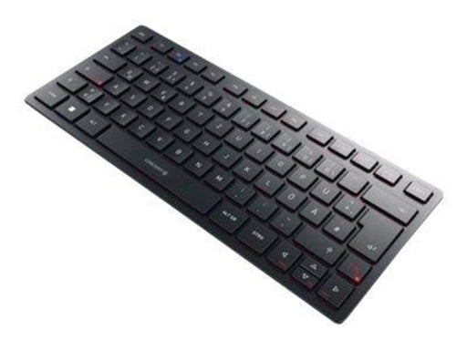 Cherry KW 9200 MINI - Tastatur - Nordic ISO - Schwarz